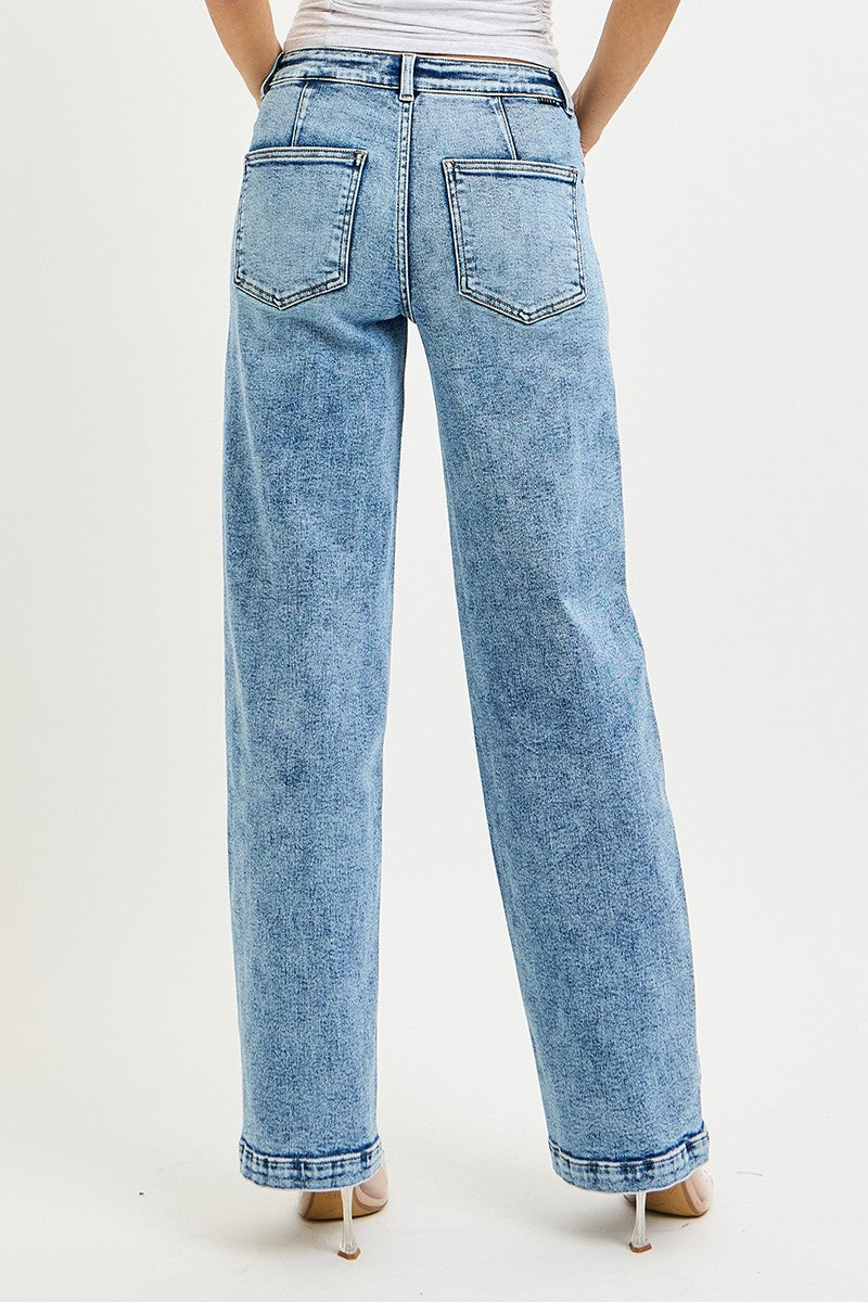 Risen Jeans | Slouchy Baggy w/ Patch Pocket Detail
