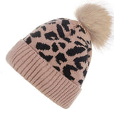 *DOORBUSTER DEAL | Leopard Pom Pom Beanie