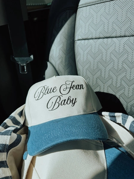 Blue Jean Baby Trucker Cap | Denim Blue