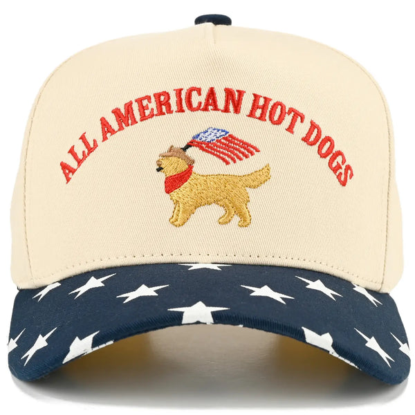 All American Hot Dogs Trucker Cap | Navy Stars