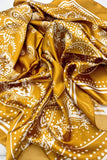 Silk Wild Rag 24" | Golden Mustard