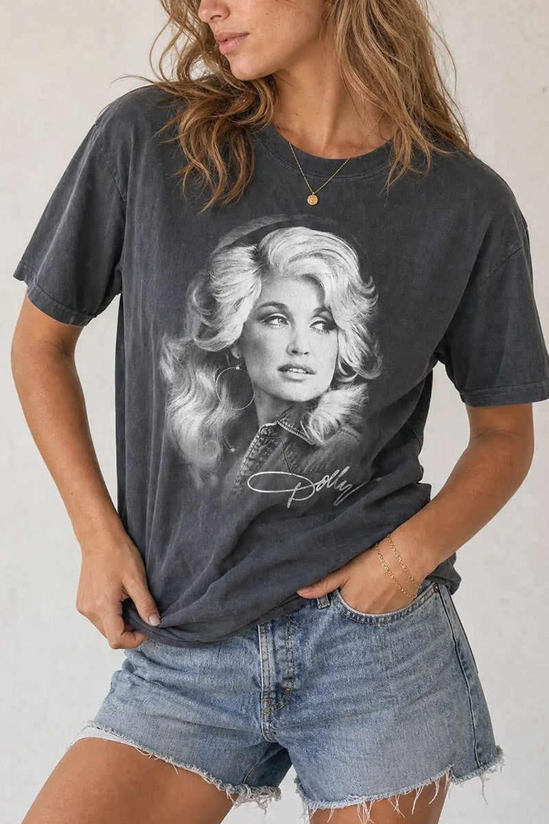 Dolly Vintage Tee | Pepper