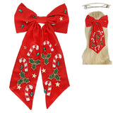 Candy Cane Hair Bow | Various