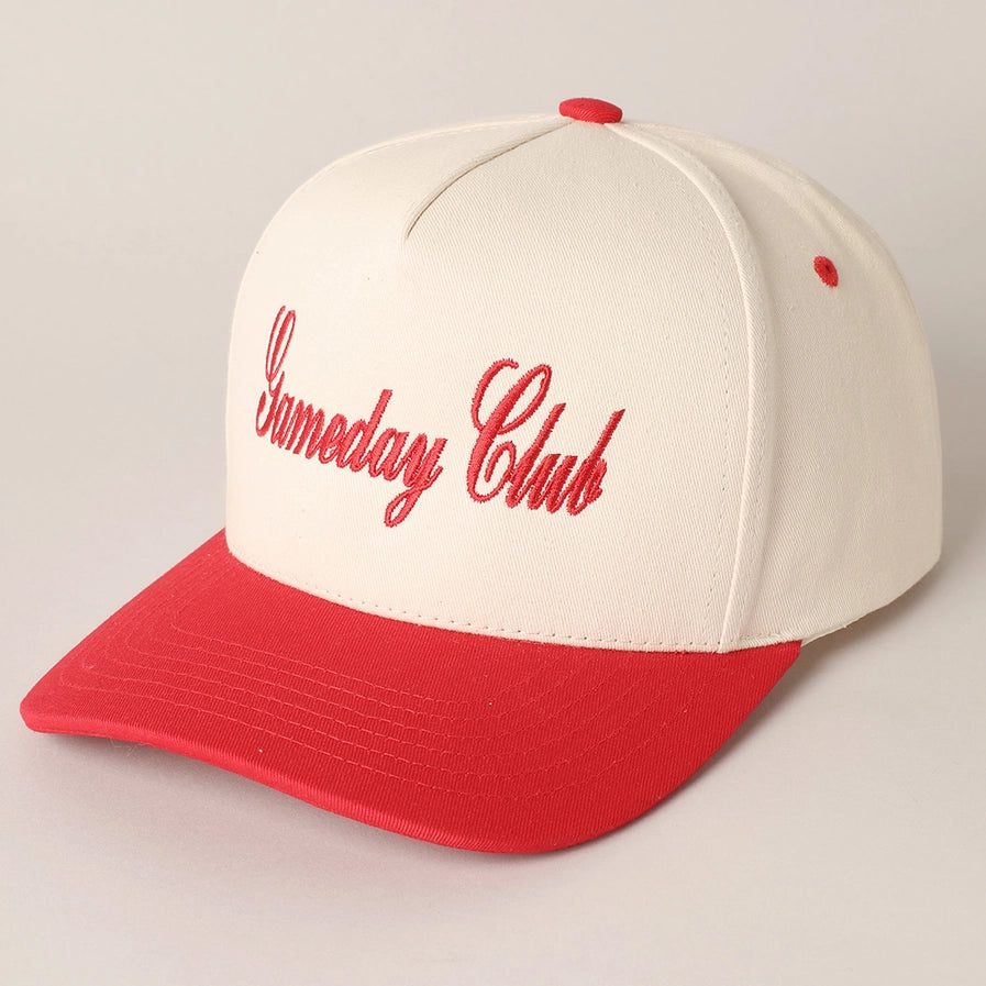 Gameday Club Trucker Cap | Red