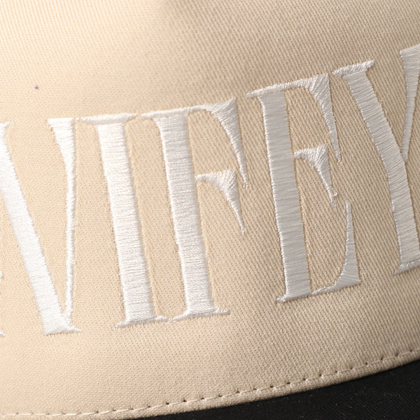 Wifey Bay Leaf Trucker Cap | Black