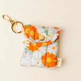 Puffy Earbud Case Keychain | Bouquet Beauty Sage