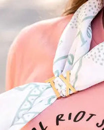 Initial Letter Bandana Slide | Gold