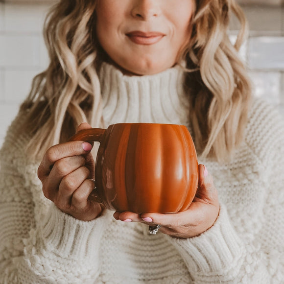 Pumpkin Coffee Mug | Orange