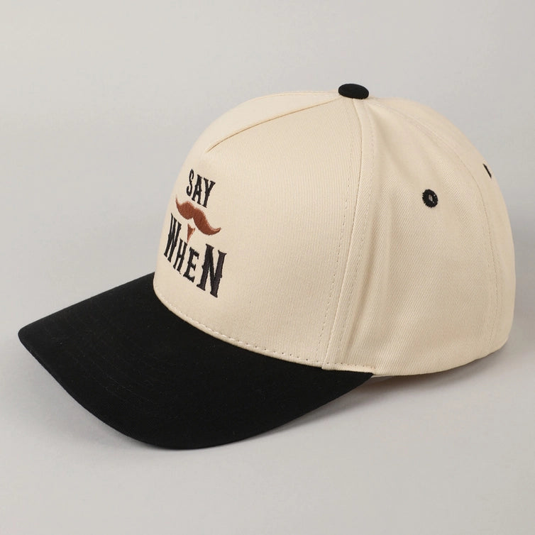 Say When Tombstone Trucker Cap | Black