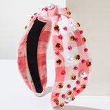 Pearl Plaid | Christmas Embellished Headband