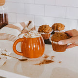 Pumpkin Coffee Mug | Orange