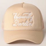 Howdy Darlin Trucker Cap | Beige