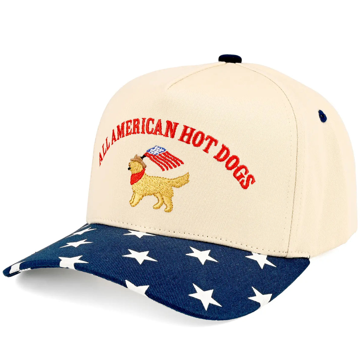 All American Hot Dogs Trucker Cap | Navy Stars