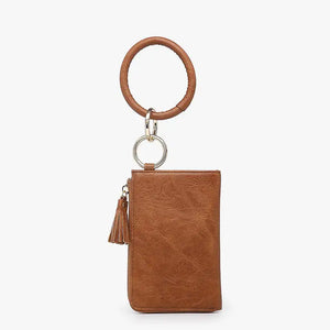 Liv Bangle Wristlet/Wallet | Brown