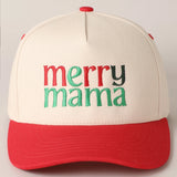 Merry Mama Trucker Cap | Red