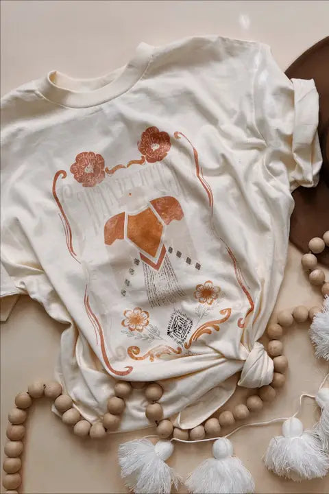Wanderlust Thunderbird Tee | Beige