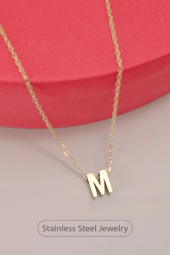 Gold Initial Necklace | Various