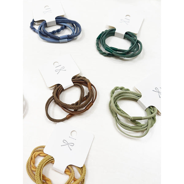 Stretchy Hair Tie Set | Various