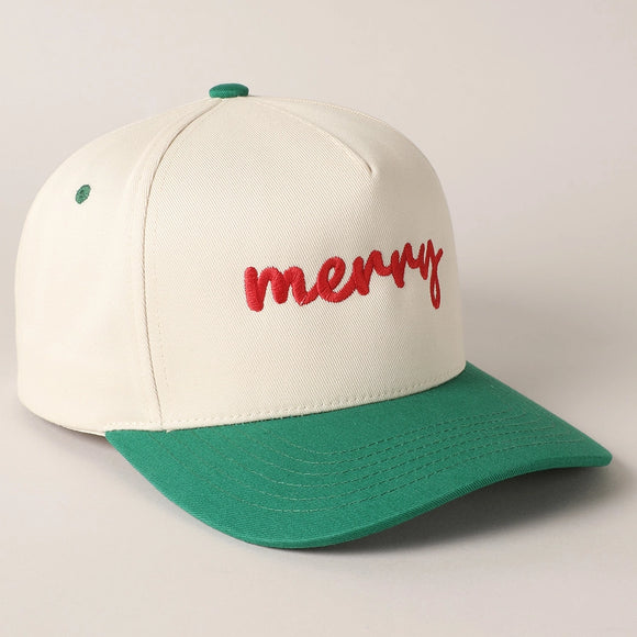 Merry Trucker Cap | Green