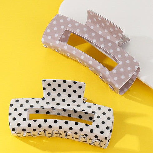 Polka Dot Hair Claw | Various