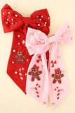 Gingerbread Man Hair Bow | Various