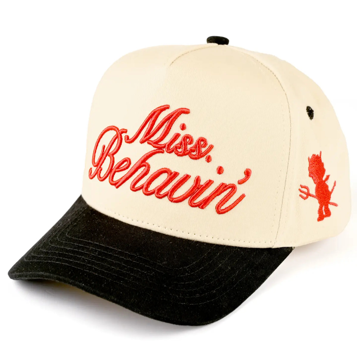Miss Behavin Trucker Cap | Black