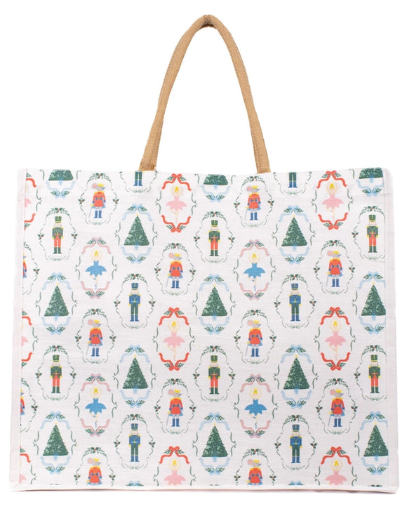 Nutcracker Waltz White | Carryall Tote Bag