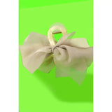 Sheer Bow Hair Claw | Various