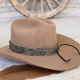 Western Feather Hat Band | Dove