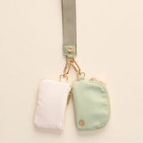 Dynamic Duo Wristlet Pouches | Sage