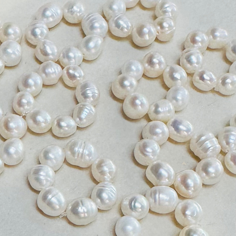 Bandana Stretch Charm | Pearl