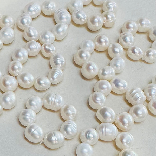 Bandana Stretch Charm | Pearl