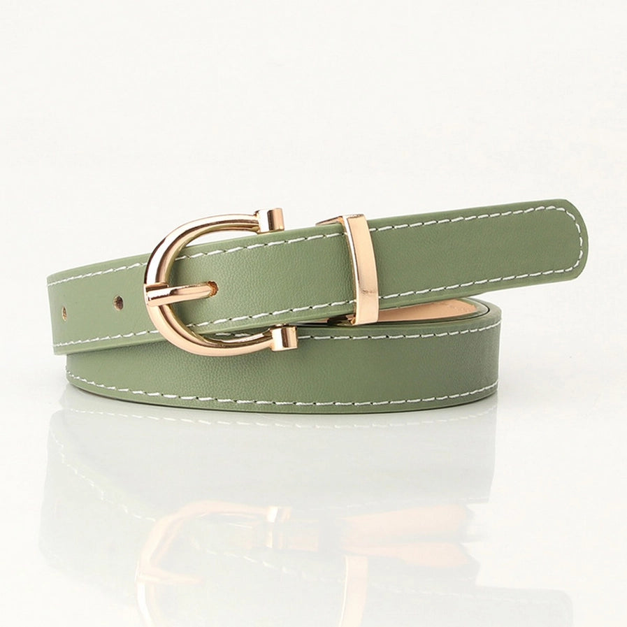 Faux Leather Classic Belt | Various