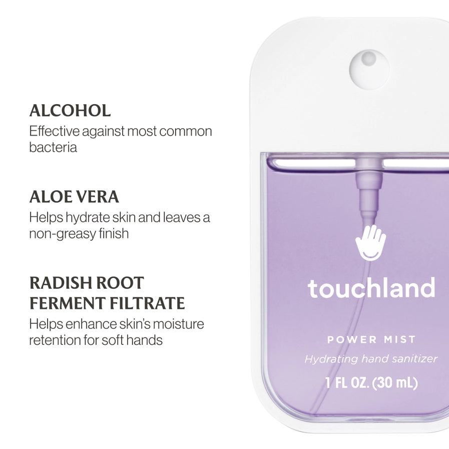 Pure Lavender | Touchland Hydrating Hand Sanitizer