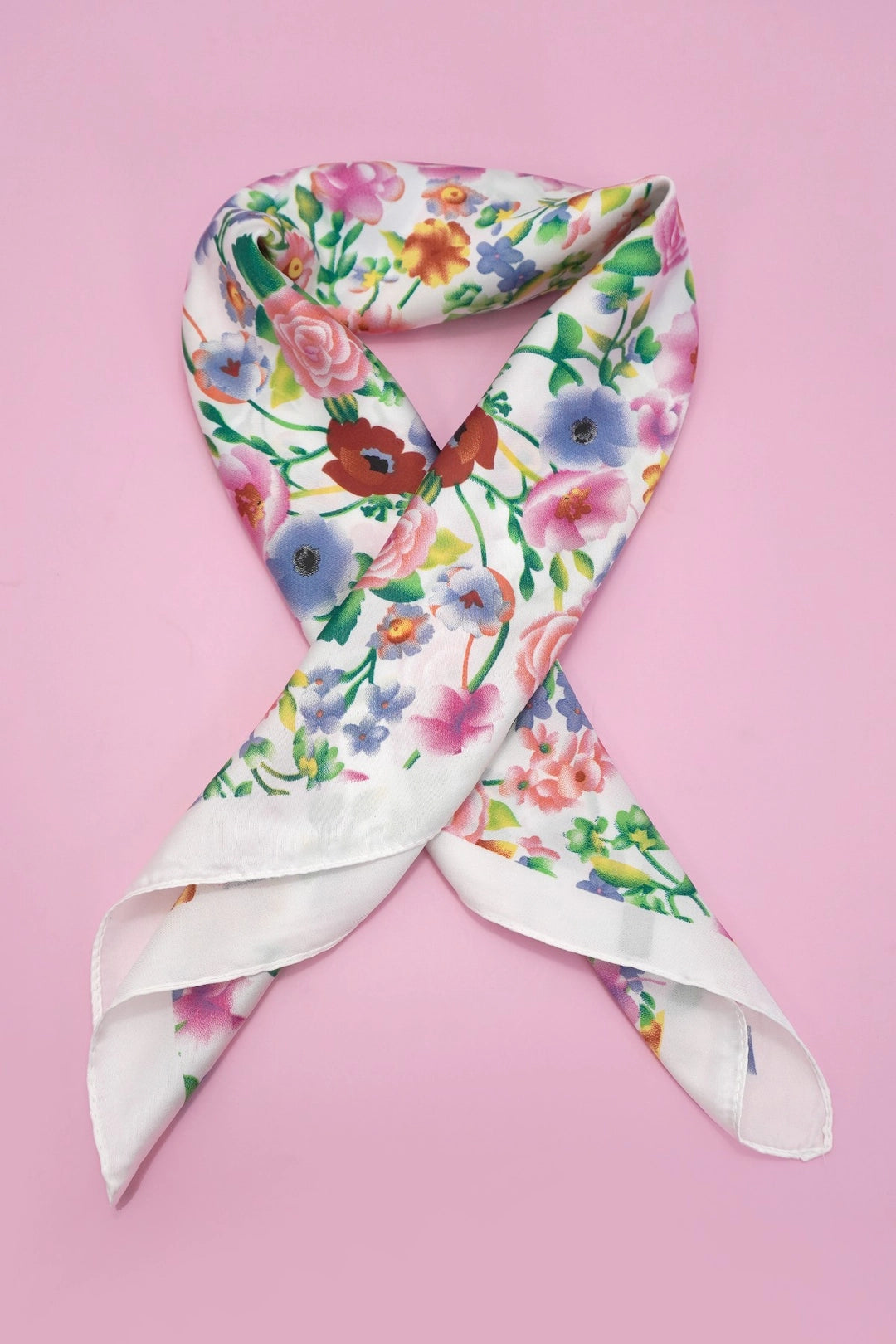 Silky Wild Rag Scarf | Virbant Floral
