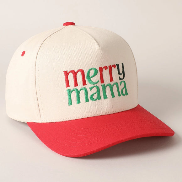 Merry Mama Trucker Cap | Red