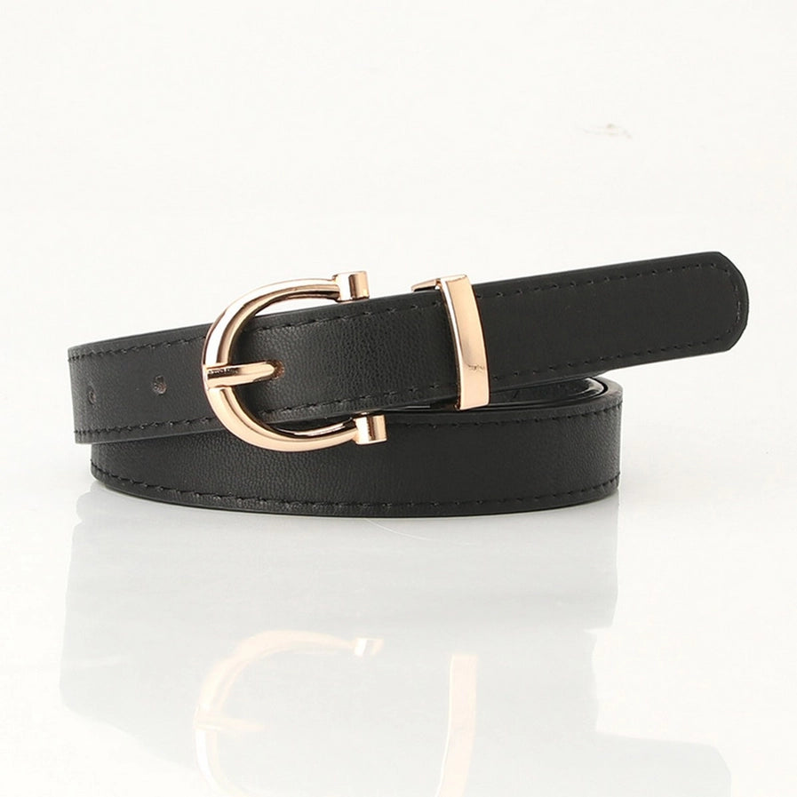 Faux Leather Classic Belt | Various