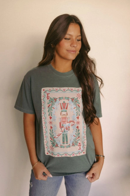 Nutcracker Playing Card Tee | Spruce