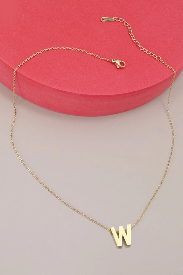 Gold Initial Necklace | Various