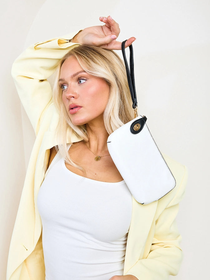 Kendall Crossbody Bag | Black/White