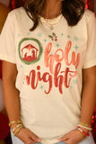 Holy Night Tee | Natural