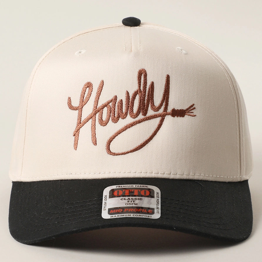 Howdy Trucker Cap | Black