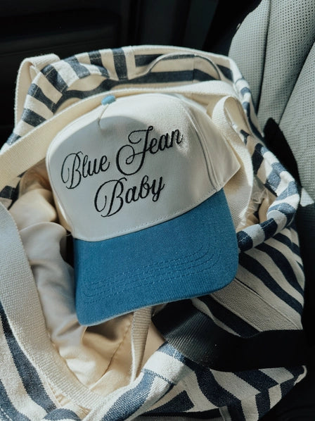 Blue Jean Baby Trucker Cap | Denim Blue