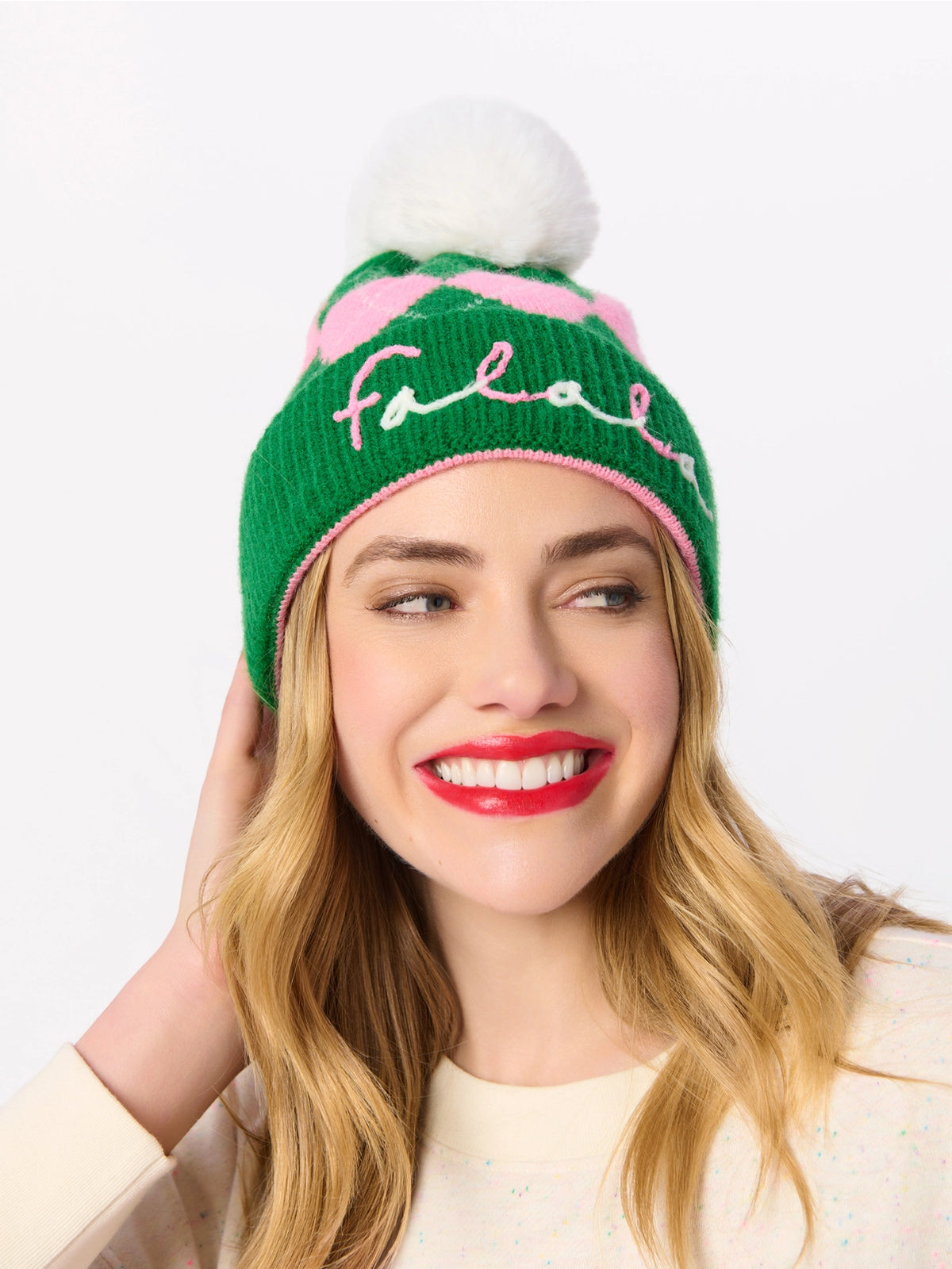 Fa La La Pom Beanie | Green