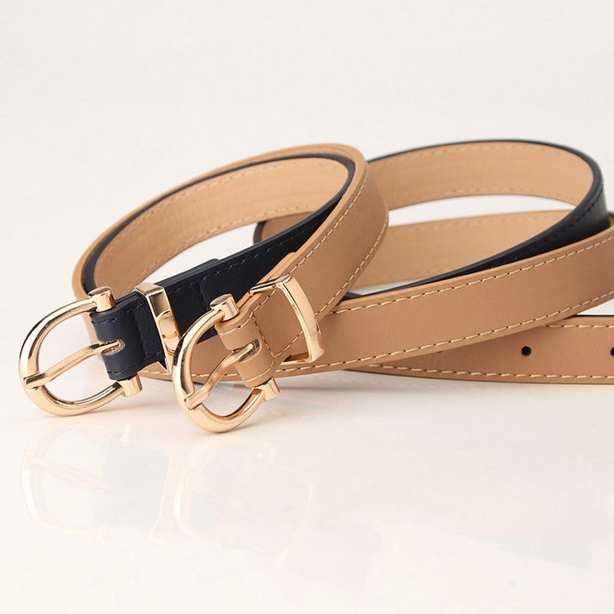 Faux Leather Classic Belt | Various
