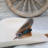 Feather Handmade Bundled Hat Accent | Terlingua