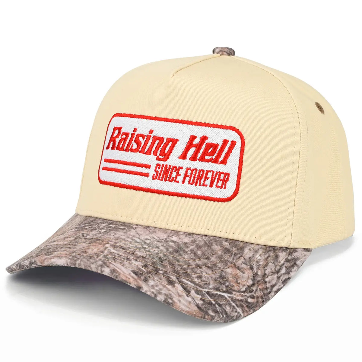 Raising Hell Trucker Cap | Camo