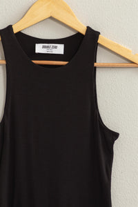 Sleeveless Tank Bodysuit | Black