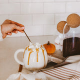 Pumpkin Coffee Mug | Cream