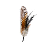 Feather Handmade Bundled Hat Accent | Zebra